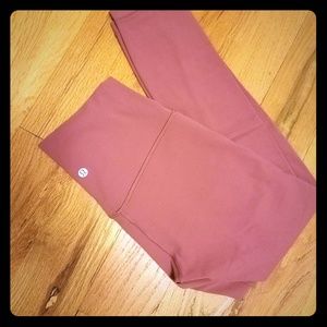 lululemon so merlot align pant 7/8